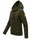 Marikoo Mount Iwaki Damen Fleecejacke B932 Olive Größe XS - Gr. 34