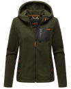 Marikoo Mount Iwaki Damen Fleecejacke B932 Olive Größe L - Gr. 40