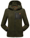Marikoo Mount Iwaki Damen Fleecejacke B932 Olive Größe L - Gr. 40