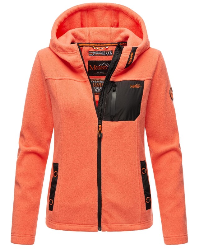 Marikoo Mount Iwaki Damen Fleecejacke B932 Coral Größe XS - Gr. 34