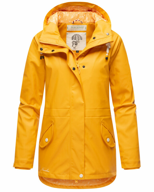 Navahoo Ocean Heart Damen Winterjacke B933 Amber Yellow Größe XS - Gr. 34