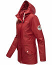 Navahoo Ocean Heart Damen Winterjacke B933 Blood Red Größe XS - Gr. 34
