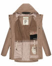 Navahoo Ocean Heart Damen Winterjacke B933 Taupe Größe XS - Gr. 34