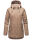 Navahoo Ocean Heart Damen Winterjacke B933 Taupe Größe XL - Gr. 42