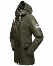 Navahoo Ocean Heart Damen Winterjacke B933 Dark Olive Größe XS - Gr. 34