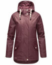 Navahoo Ocean Heart Damen Winterjacke B933 Weinrot Größe M - Gr. 38