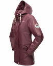 Navahoo Ocean Heart Damen Winterjacke B933 Weinrot Größe M - Gr. 38