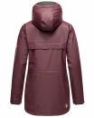 Navahoo Ocean Heart Damen Winterjacke B933 Weinrot Größe M - Gr. 38