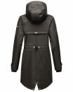 Navahoo Rainy Flower Damen Regenjacke B934 Schwarz Größe M - Gr. 38
