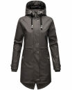 Navahoo Rainy Flower Damen Regenjacke B934 Anthrazit Größe XXXL - Gr. 46