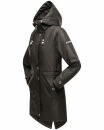 Navahoo Rainy Flower Damen Regenjacke B934 Anthrazit Größe XXXL - Gr. 46