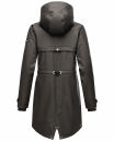 Navahoo Rainy Flower Damen Regenjacke B934 Anthrazit Größe XXXL - Gr. 46
