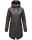 Navahoo Rainy Flower Damen Regenjacke B934 Anthrazit Größe XXXL - Gr. 46