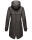 Navahoo Rainy Flower Damen Regenjacke B934 Anthrazit Größe XXXL - Gr. 46