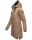 Navahoo Rainy Flower Damen Regenjacke B934 Taupe Größe M - Gr. 38
