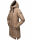 Navahoo Rainy Flower Damen Regenjacke B934 Taupe Größe M - Gr. 38