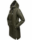 Navahoo Rainy Flower Damen Regenjacke B934 Dark Olive Größe XS - Gr. 34