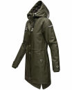 Navahoo Rainy Flower Damen Regenjacke B934 Dark Olive Größe S - Gr. 36