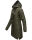 Navahoo Rainy Flower Damen Regenjacke B934 Dark Olive Größe XL - Gr. 42