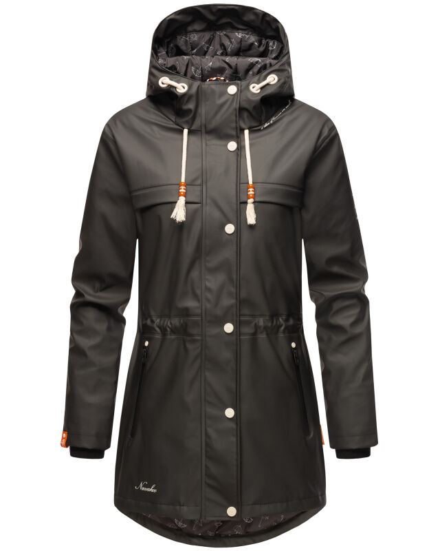 Navahoo Rainy Forest Damen Regenjacke B935 Schwarz Größe XS - Gr. 34