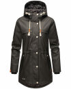 Navahoo Rainy Forest Damen Regenjacke B935 Schwarz Größe S - Gr. 36