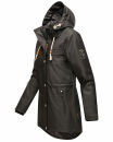 Navahoo Rainy Forest Damen Regenjacke B935 Schwarz Größe XXXL - Gr. 46