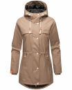 Navahoo Rainy Forest Damen Regenjacke B935 Taupe Größe XS - Gr. 34