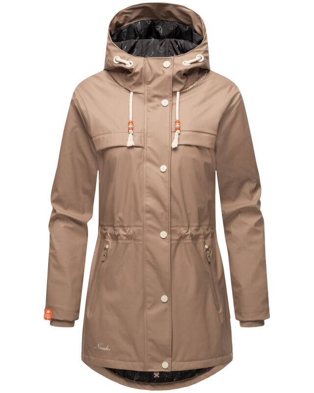 Navahoo Rainy Forest Damen Regenjacke B935 Taupe Größe S - Gr. 36