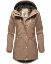 Navahoo Rainy Forest Damen Regenjacke B935 Taupe Größe L - Gr. 40