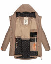 Navahoo Rainy Forest Damen Regenjacke B935 Taupe Größe L - Gr. 40