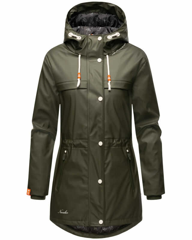 Navahoo Rainy Forest Damen Regenjacke B935 Dark Olive Größe XS - Gr. 34