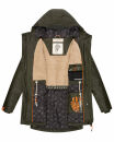 Navahoo Rainy Forest Damen Regenjacke B935 Dark Olive Größe L - Gr. 40