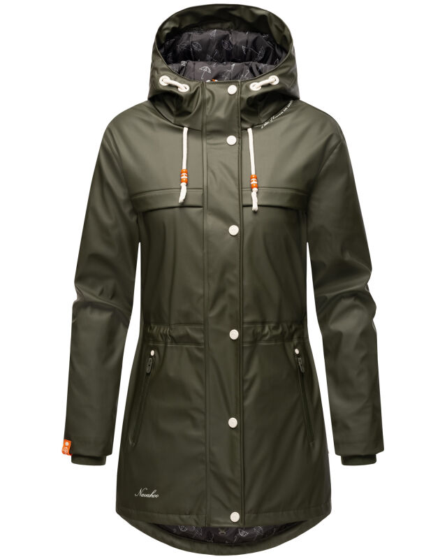 Navahoo Rainy Forest Damen Regenjacke B935 Dark Olive Größe XL - Gr. 42