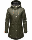 Navahoo Rainy Forest Damen Regenjacke B935 Dark Olive Größe XL - Gr. 42