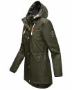 Navahoo Rainy Forest Damen Regenjacke B935 Dark Olive Größe XL - Gr. 42
