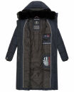 Marikoo Reliziaa Damen Winterjacke B936 Navy Größe XS - Gr. 34