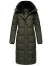 Marikoo Reliziaa Damen Winterjacke B936 Dark Olive Größe S - Gr. 36