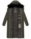 Marikoo Reliziaa Damen Winterjacke B936 Dark Olive Größe XL - Gr. 42