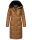 Marikoo Reliziaa Damen Winterjacke B936 Camel Größe S - Gr. 36
