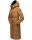 Marikoo Reliziaa Damen Winterjacke B936 Camel Größe S - Gr. 36