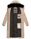 Marikoo Reliziaa Damen Winterjacke B936 Taupe Größe XS - Gr. 34