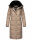 Marikoo Reliziaa Damen Winterjacke B936 Taupe Größe XS - Gr. 34