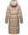 Marikoo Reliziaa Damen Winterjacke B936 Taupe Größe XS - Gr. 34