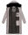 Marikoo Reliziaa Damen Winterjacke B936 Zink Grau Größe S - Gr. 36