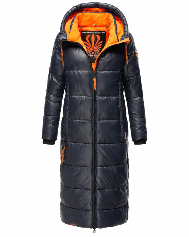 Navahoo Schmuseengel Damen Winterjacke B937 Navy Größe M - Gr. 38