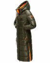 Navahoo Schmuseengel Damen Winterjacke B937 Dark Olive Größe M - Gr. 38