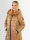 Navahoo Schmuseengel Damen Winterjacke B937 Camel Größe M - Gr. 38