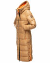 Navahoo Schmuseengel Damen Winterjacke B937 Camel Größe XXL - Gr. 44