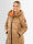 Navahoo Schmuseengel Damen Winterjacke B937 Camel Größe XXL - Gr. 44