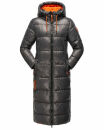 Navahoo Schmuseengel Damen Winterjacke B937 Anthrazit Größe XL - Gr. 42